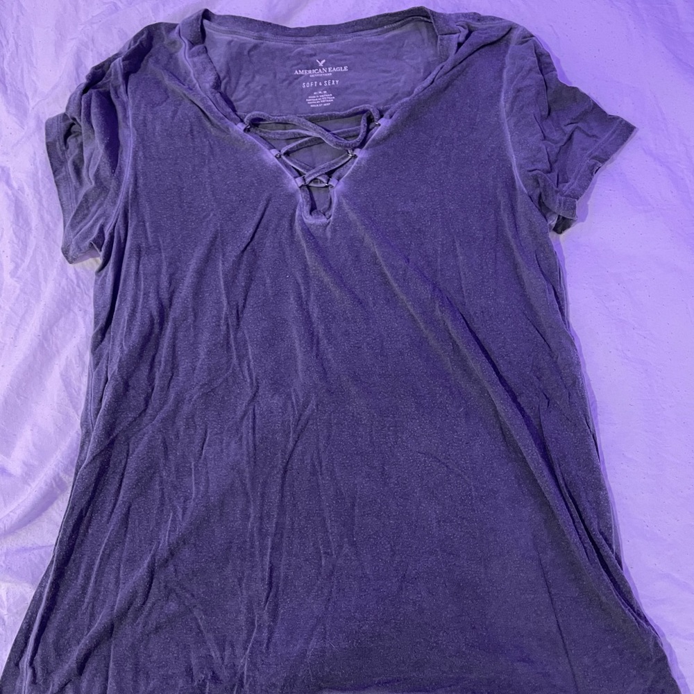 American Eagle Crossover Tee